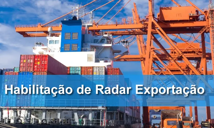 Habilitação de Radar para Exportação